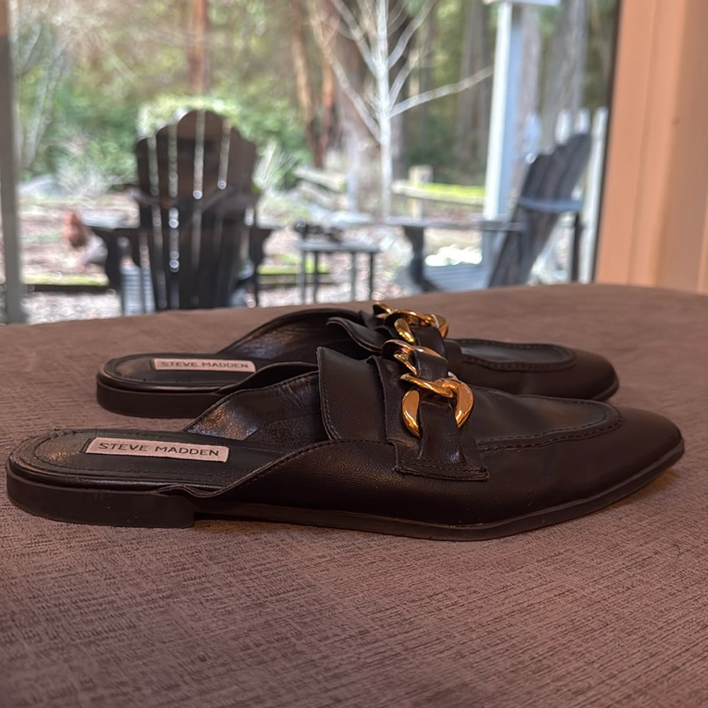 Steve Madden - square toe mule